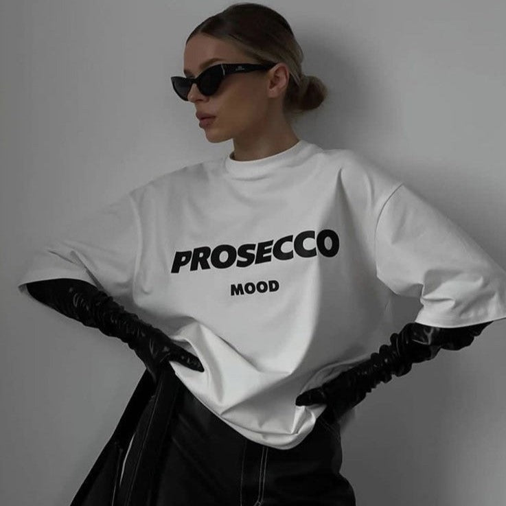 Prosecco Mood - Oversized Shirt