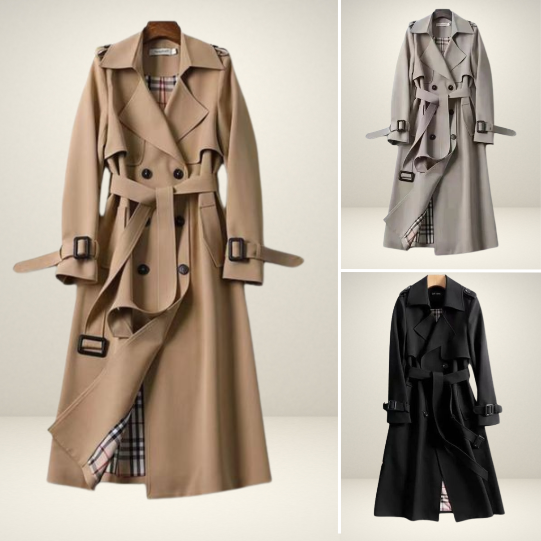 Elayna™ - Elegant Trenchcoat