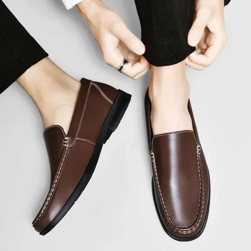 Pelle Italiana Loafers i läder (45% rabatt)