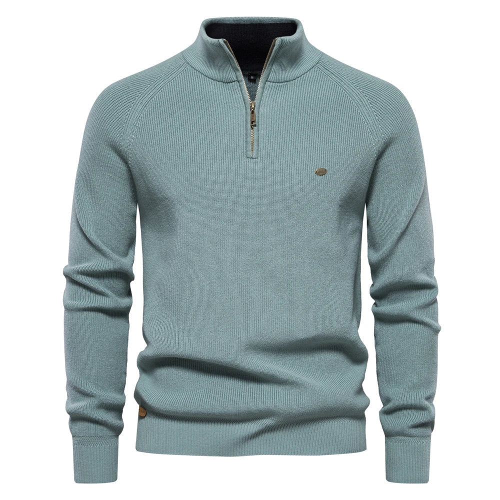 Florent™ - Half Zip Stickad Pullover