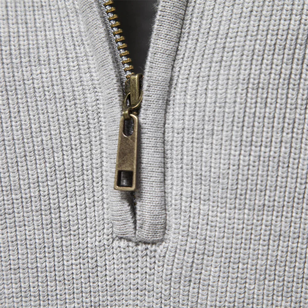 Florent™ - Half Zip Stickad Pullover