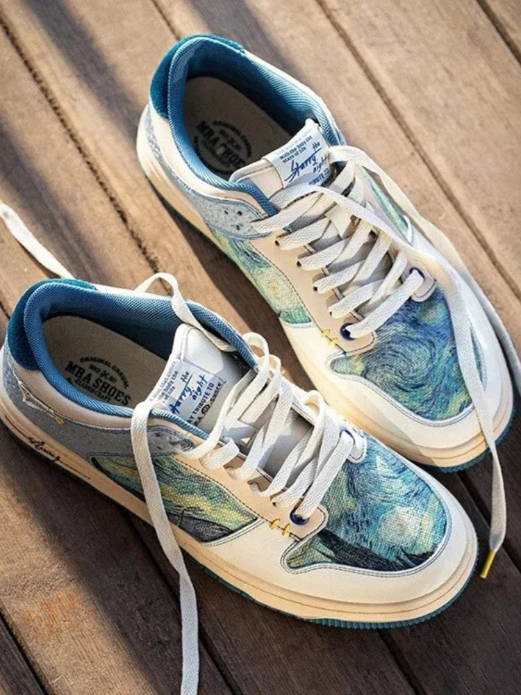 Den stjärnklara natten - Van Gogh Sneakers