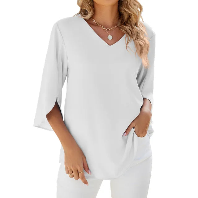 Sophie™ - V-ringad blus